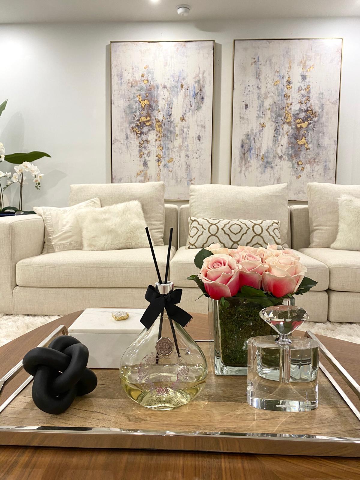 Curated Greenery and Wood Interiors